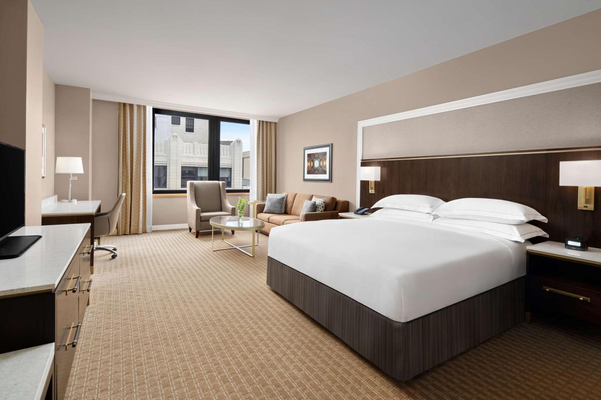 Hilton Indianapolis Hotel & Suites Eksteriør billede