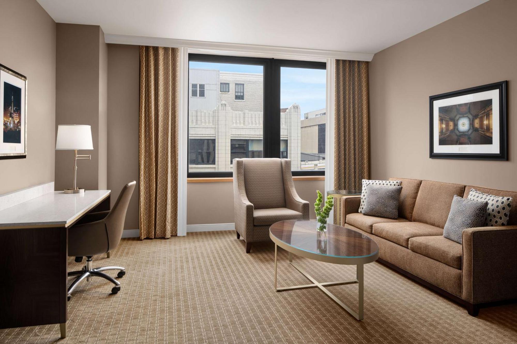 Hilton Indianapolis Hotel & Suites Eksteriør billede
